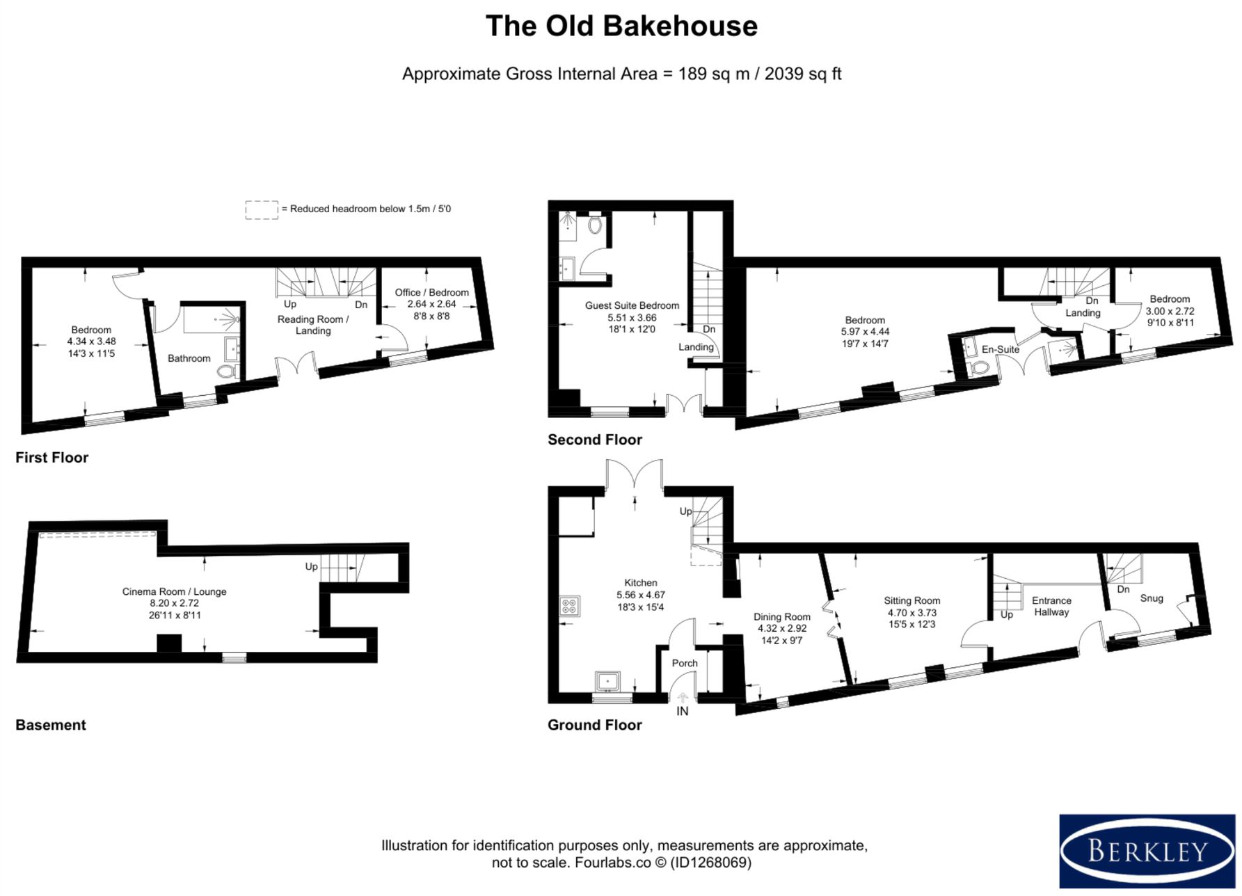 Potter Street, Melbourne, DE73 floorplan