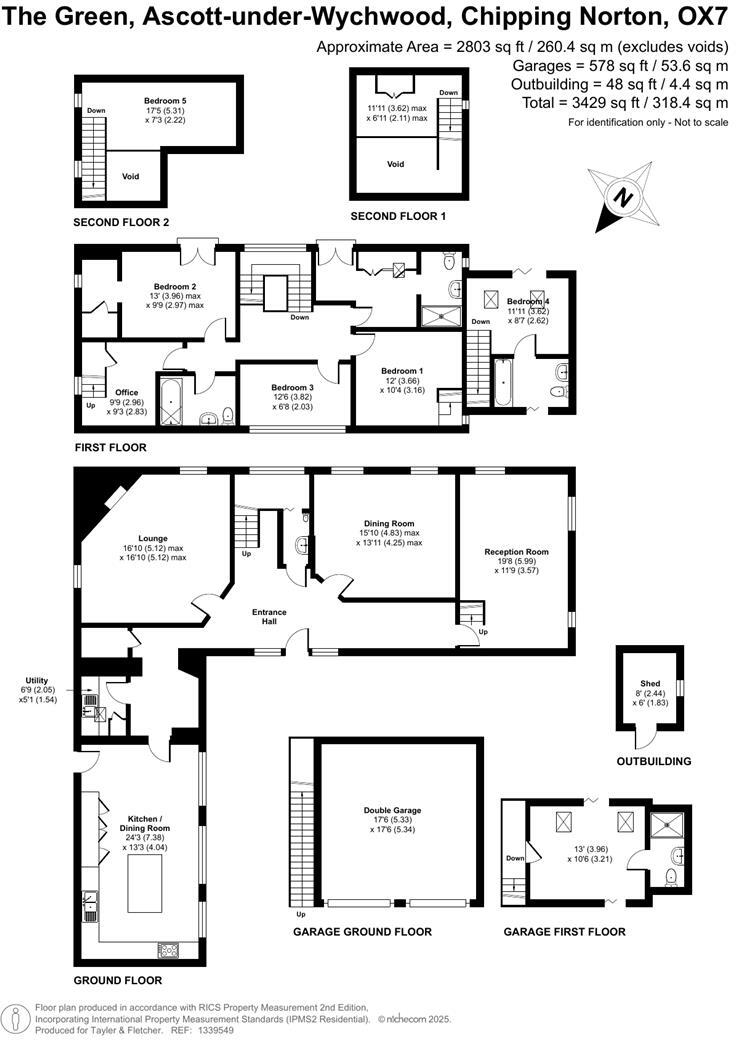 The Green, Ascott-Under-Wychwood, Chipping Norton floorplan