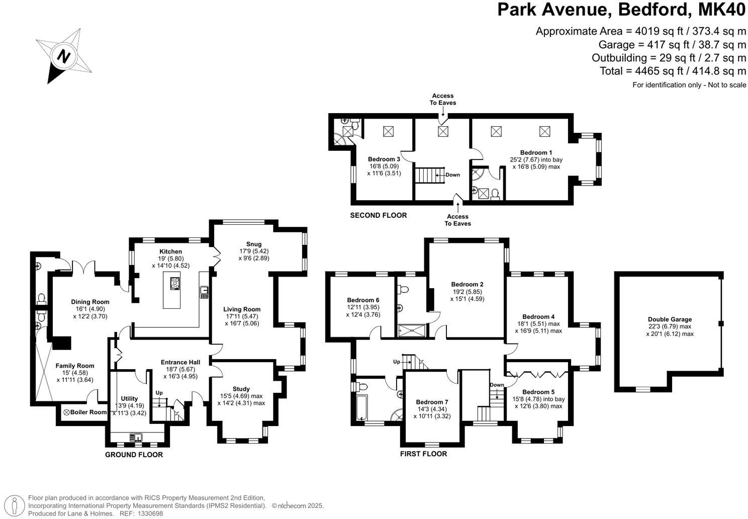 Park Avenue, Bedford floorplan