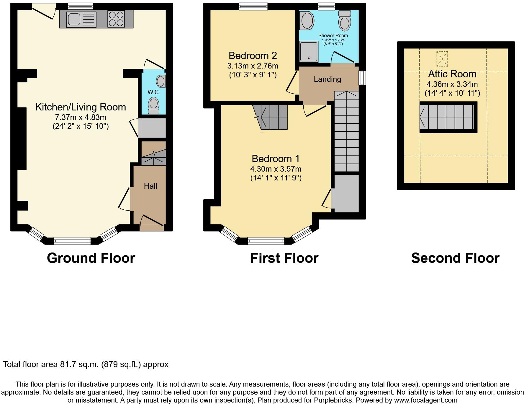 Dunchurch Road, Paisley, PA1 floorplan