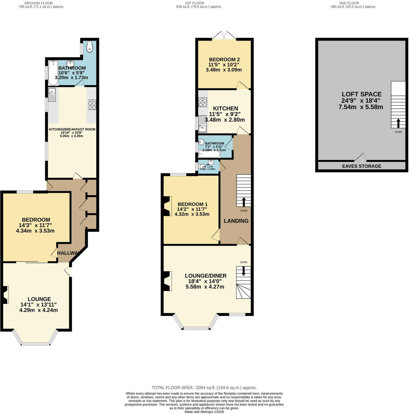 Hill Crest, Mannamead, Plymouth, PL3 4RW floorplan