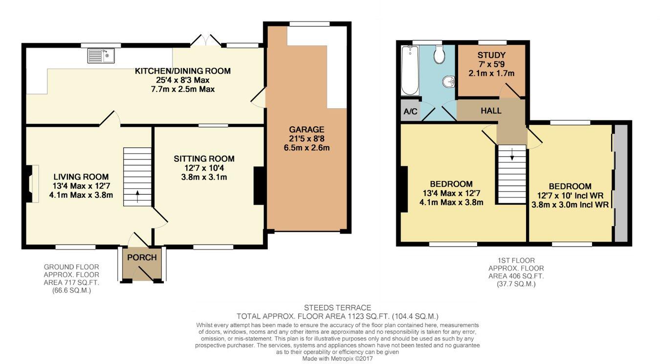 Steeds Terrace, Benter, BA3 floorplan