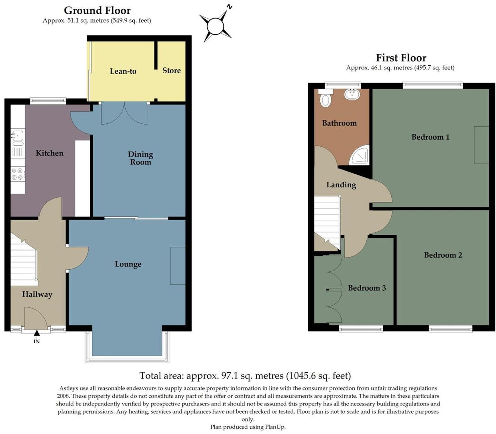 Riversdale Road, West Cross, SA3 floorplan