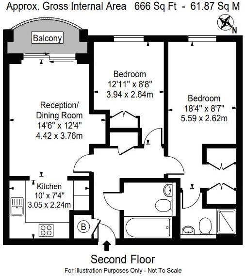 Highbury Drive, Leatherhead floorplan