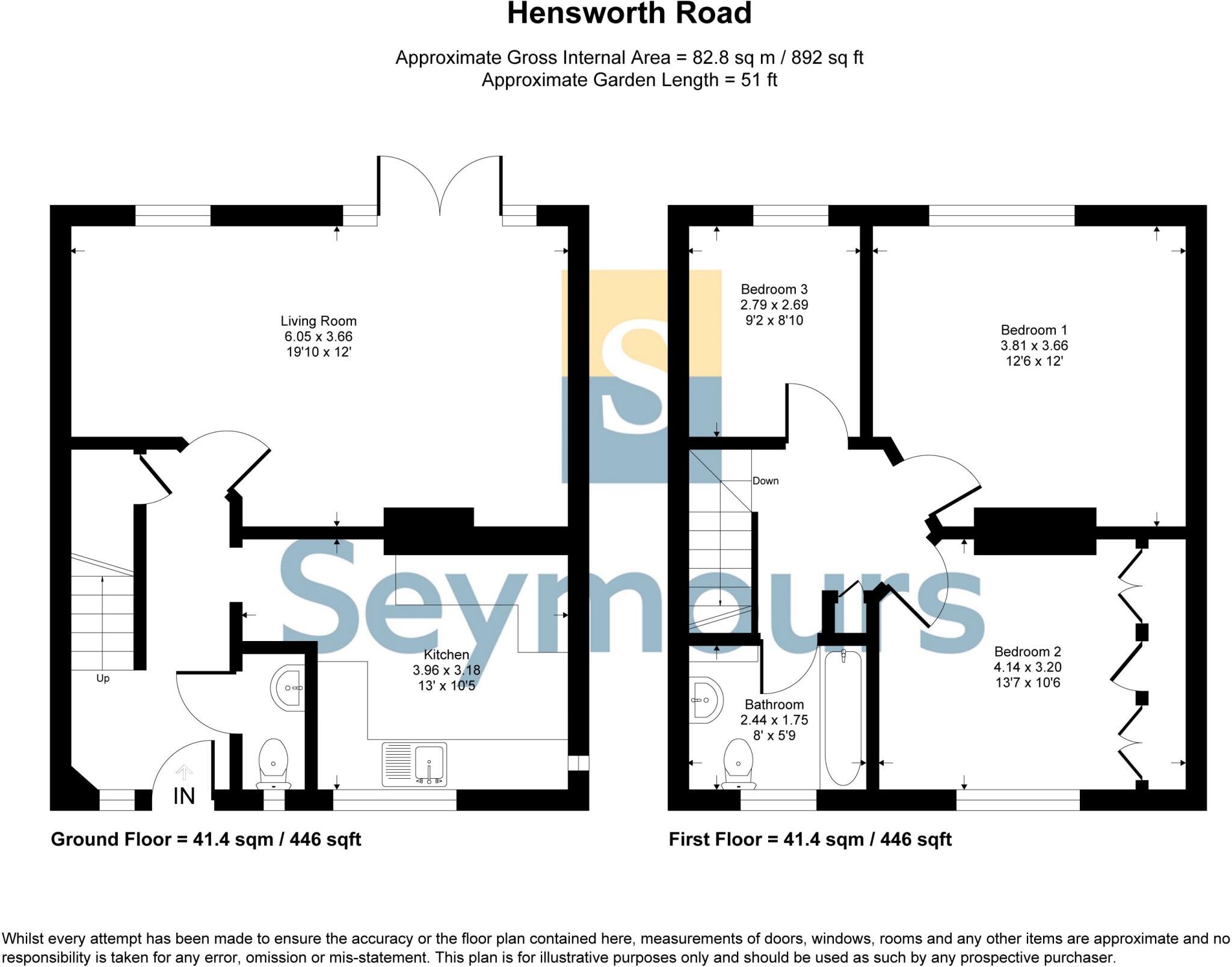 Hensworth Road, Ashford, Surrey, TW15 floorplan