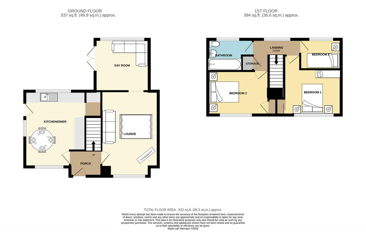 Wentworth Way, Lowestoft floorplan