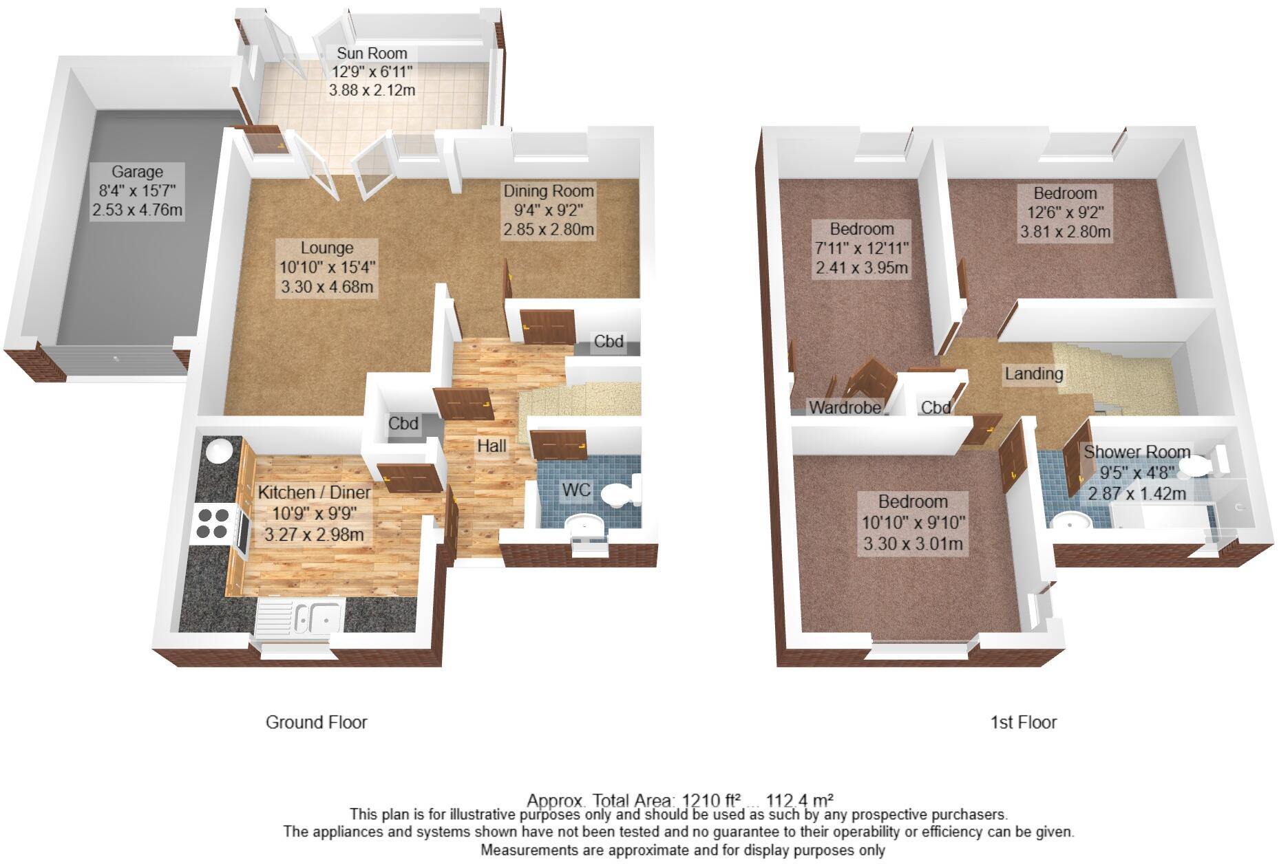 Collin Road, Kendal, Cumbria, LA9 floorplan