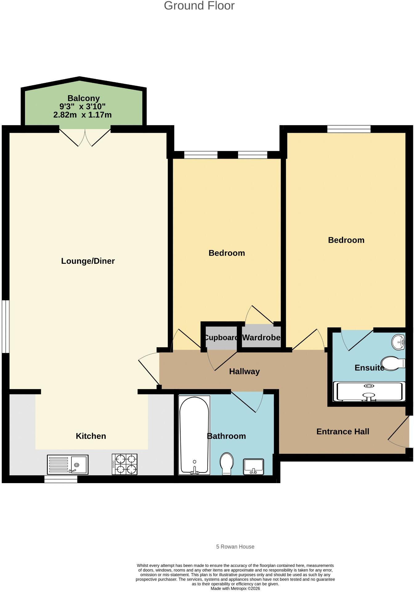 Hulse Road, Southampton floorplan