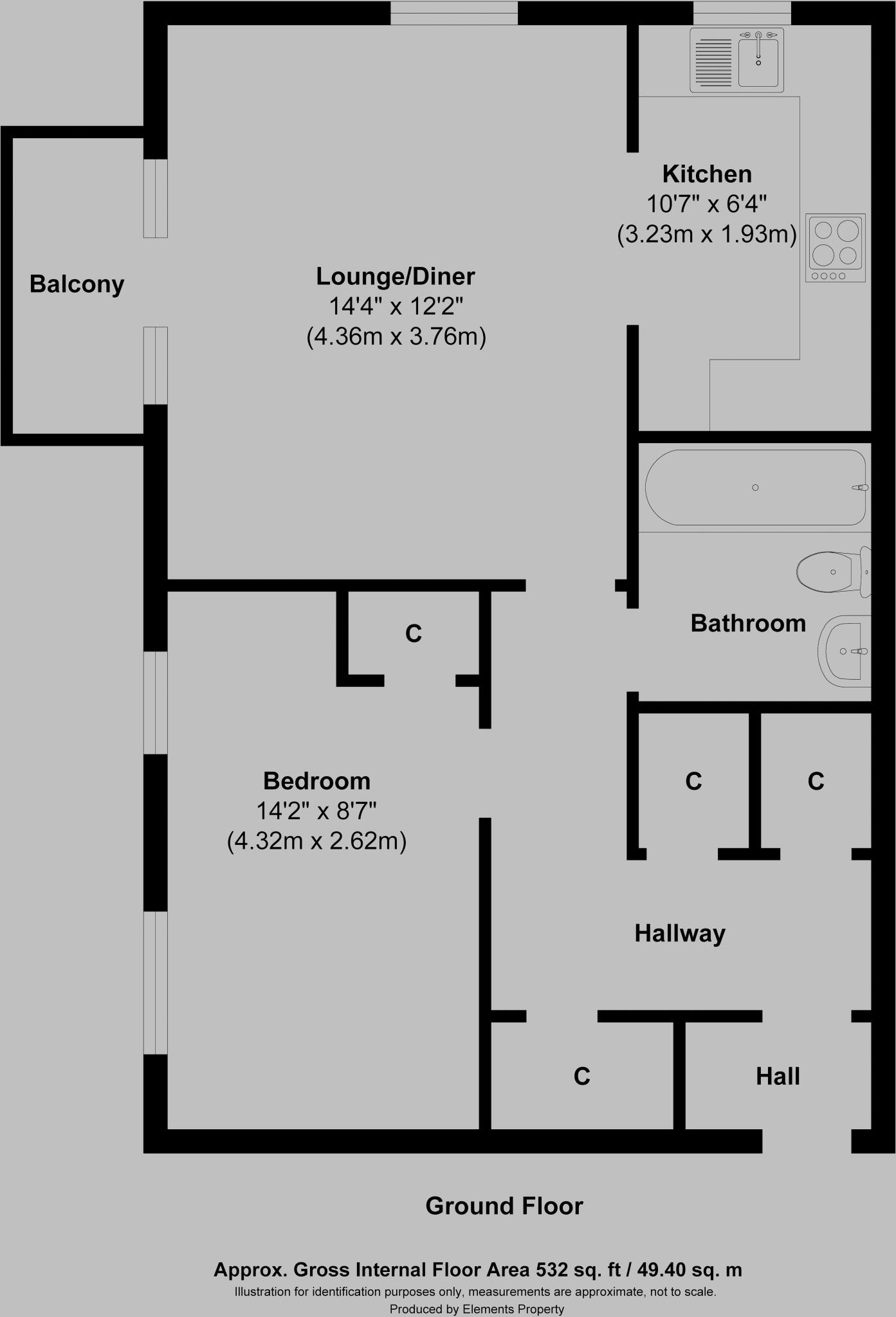 Gammon Close, Hedge End, Southampton, SO30 floorplan