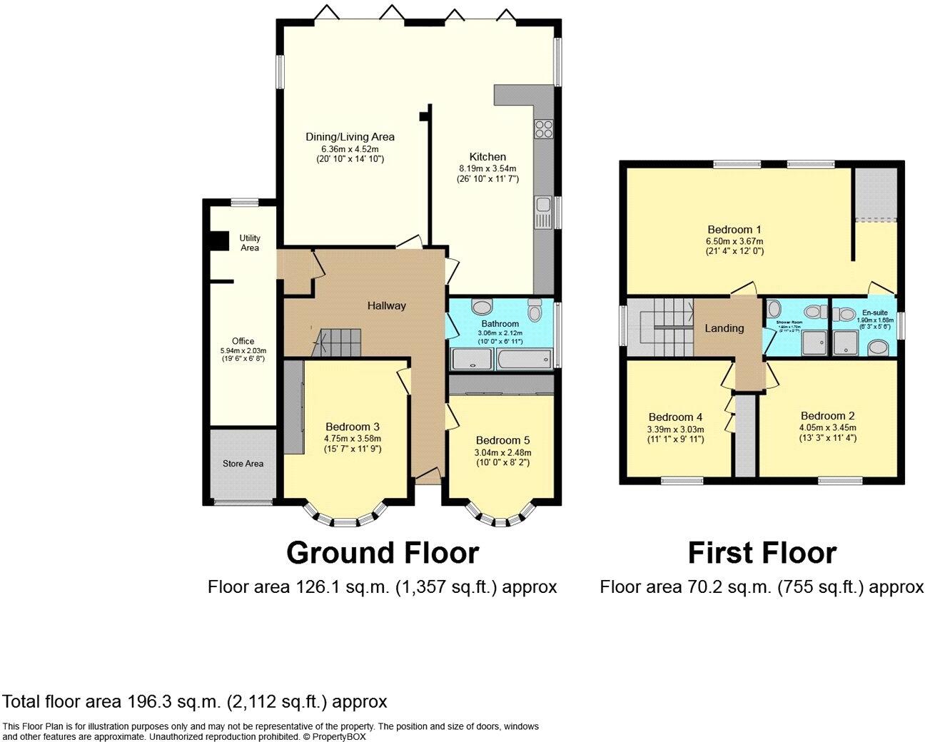 Holmwood Avenue, Shenfield, Brentwood, Essex, CM15 floorplan