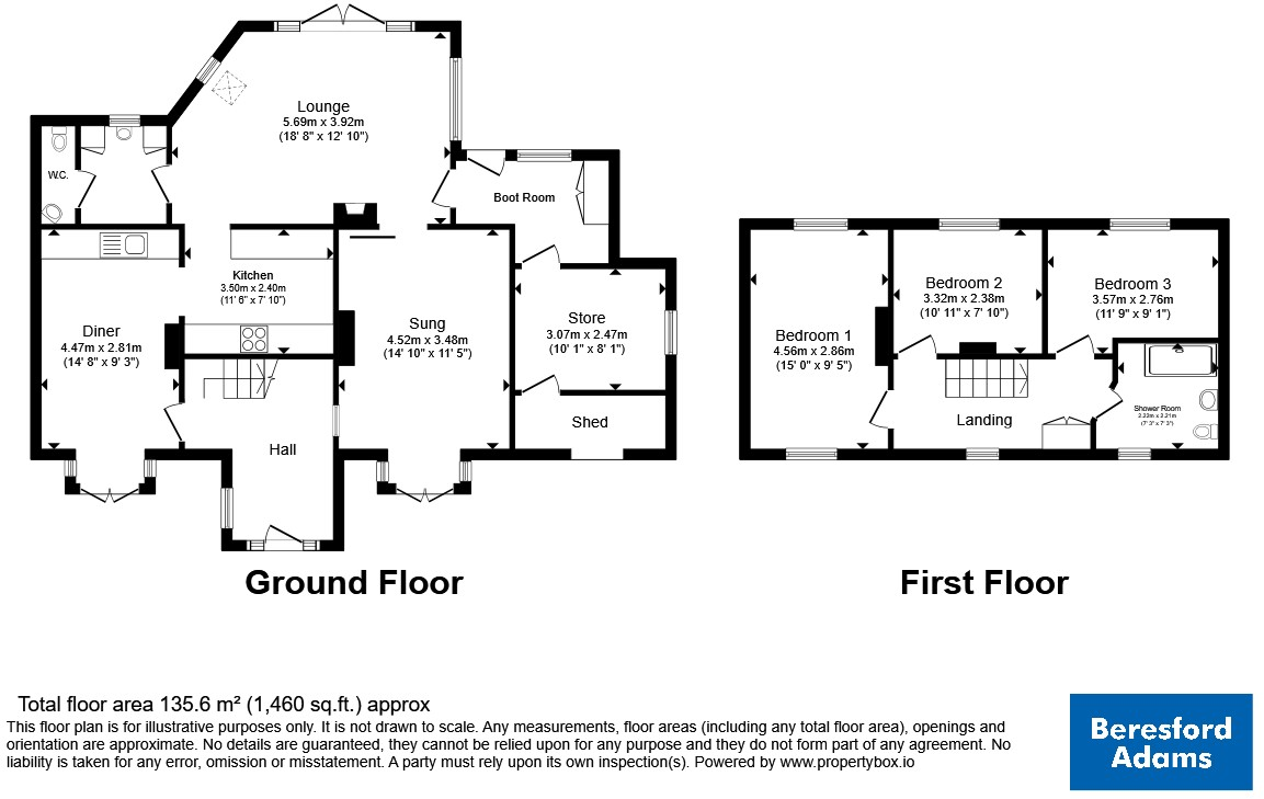 Graig, Glan Conwy, Colwyn Bay, Conwy, LL28 floorplan