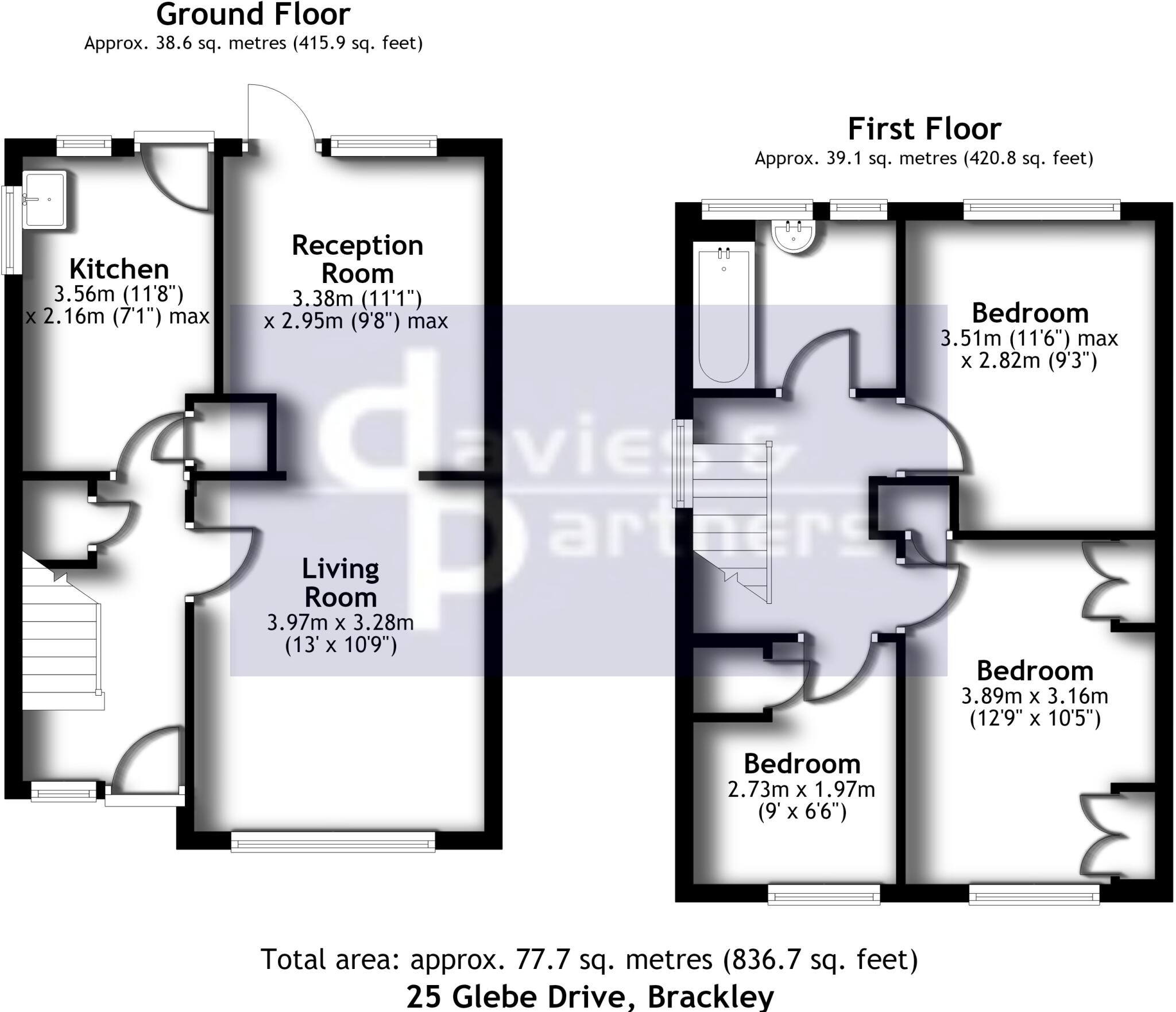 Glebe Drive, Brackley floorplan