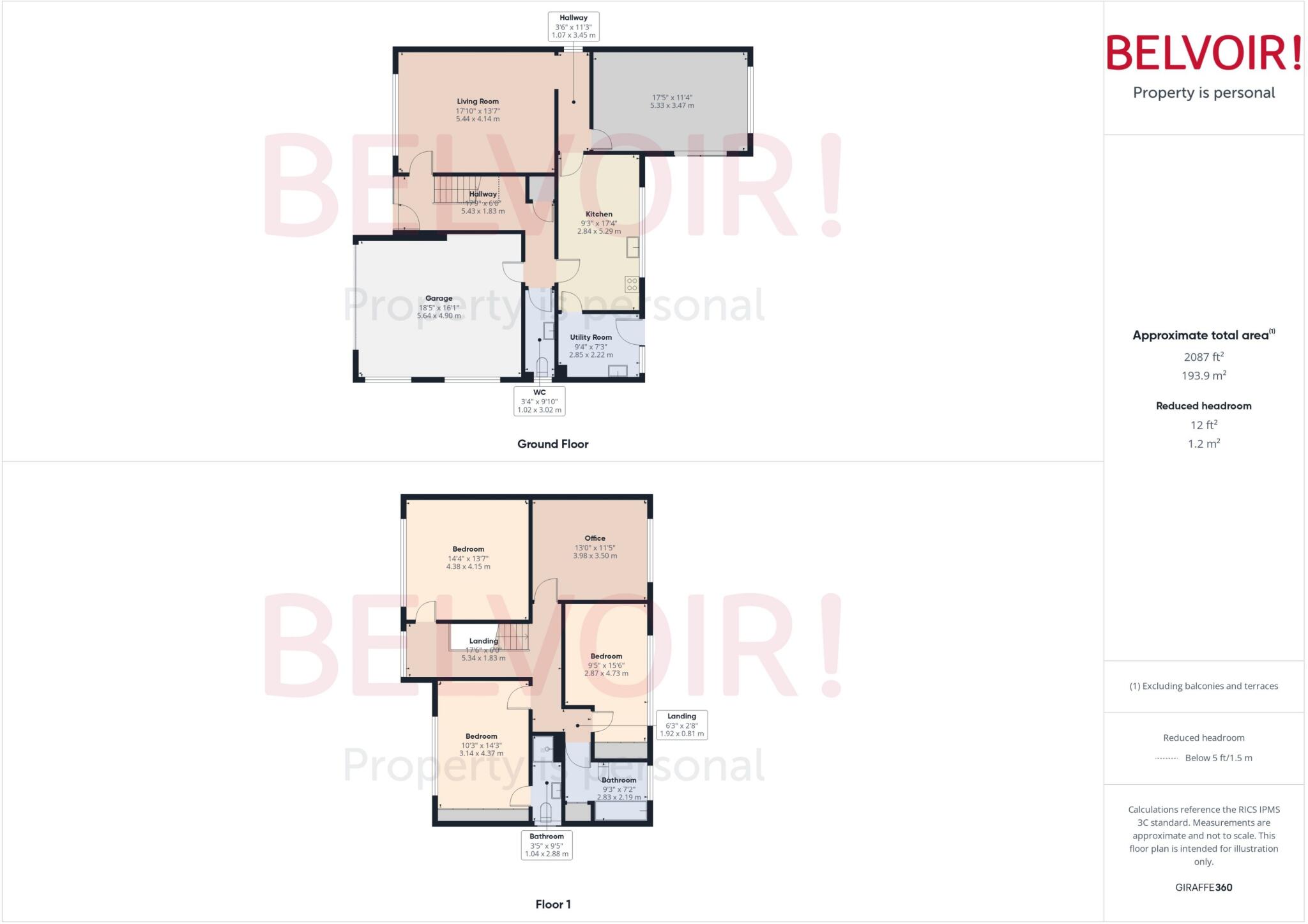 New Close Avenue, Forsbrook, Stoke On Trent, ST11 floorplan