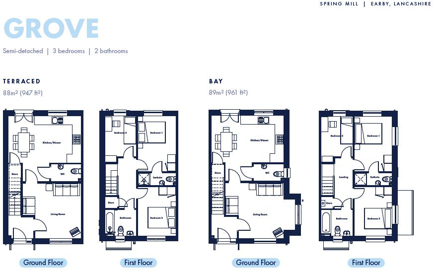Bailey Street, Earby floorplan
