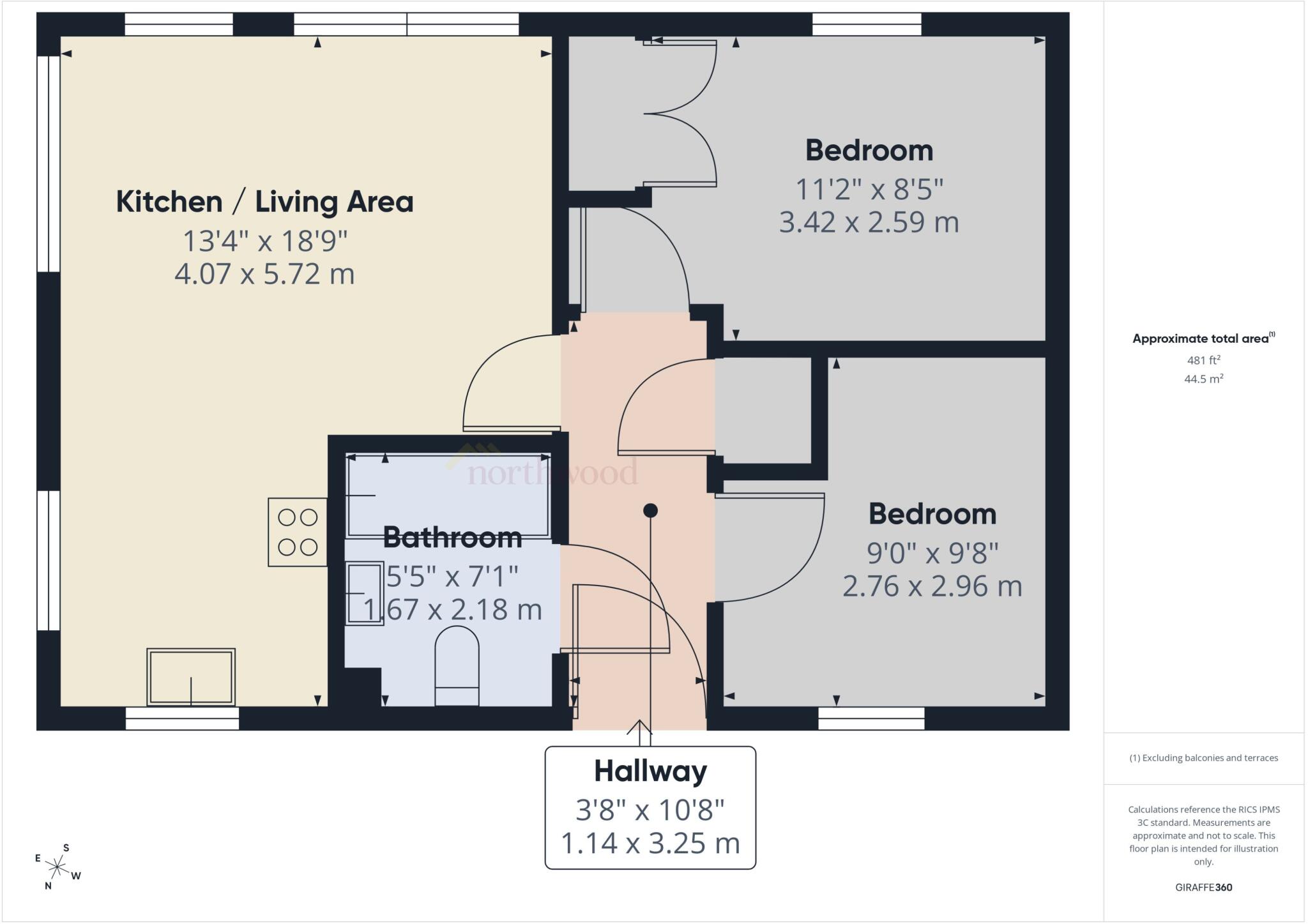 Park Lane, Cosham, Portsmouth, PO6 floorplan
