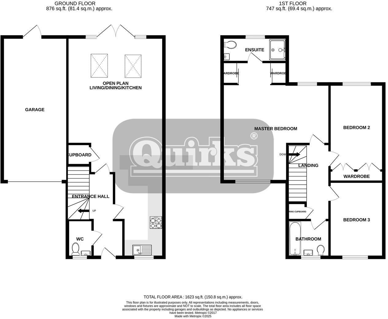 Berne Link, Runwell floorplan