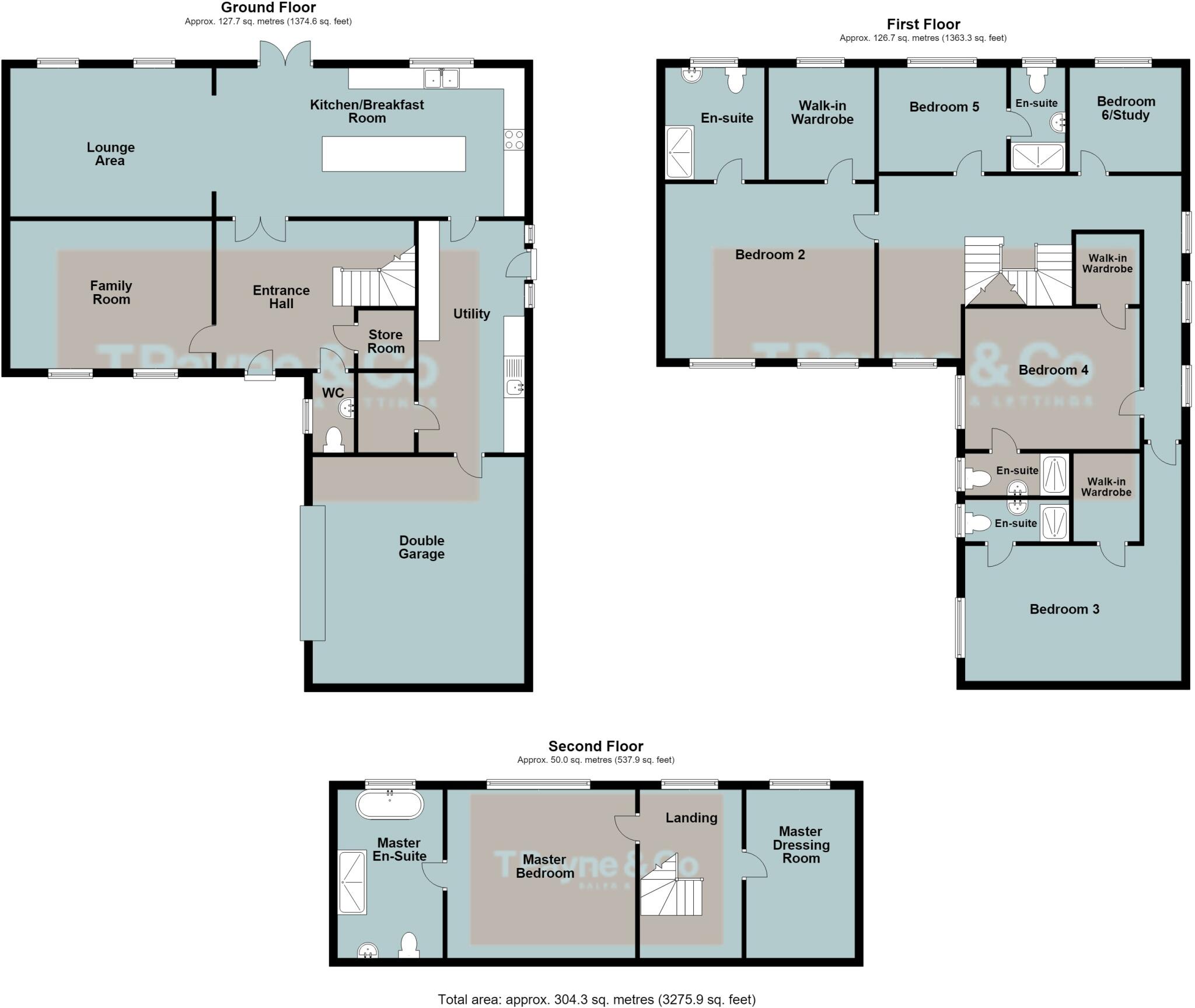 May Meadows, Doddington, March, Cambs., PE15 floorplan