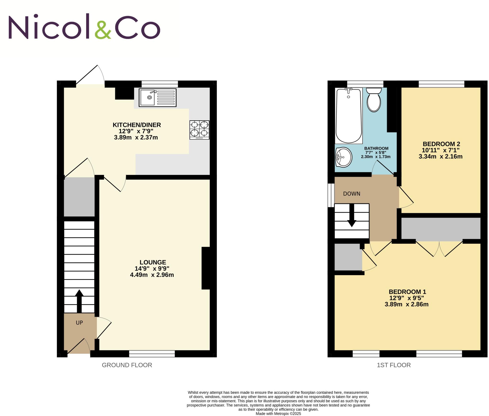 Grove Field, Worcester, Worcestershire, WR4 floorplan