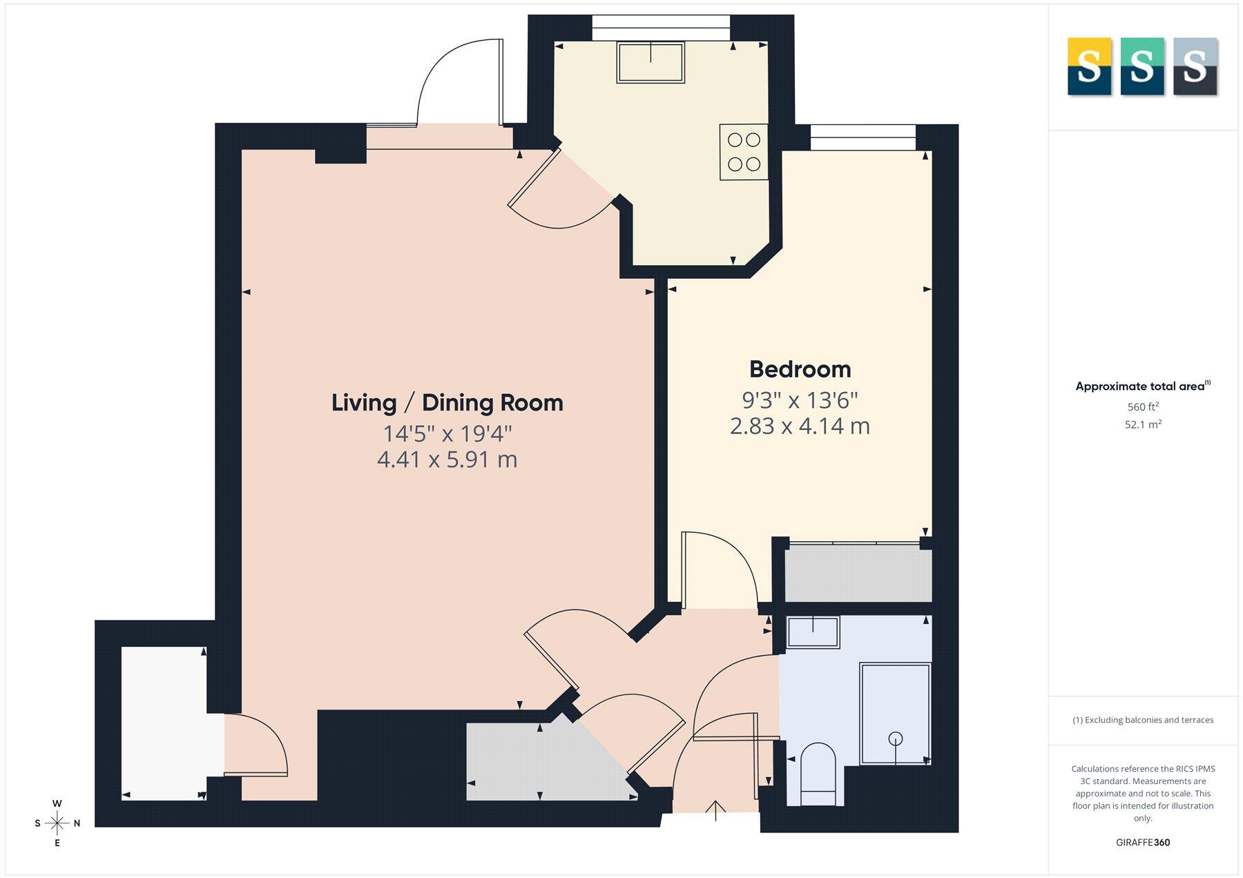 Park Lane, Camberley, Surrey, GU15 floorplan