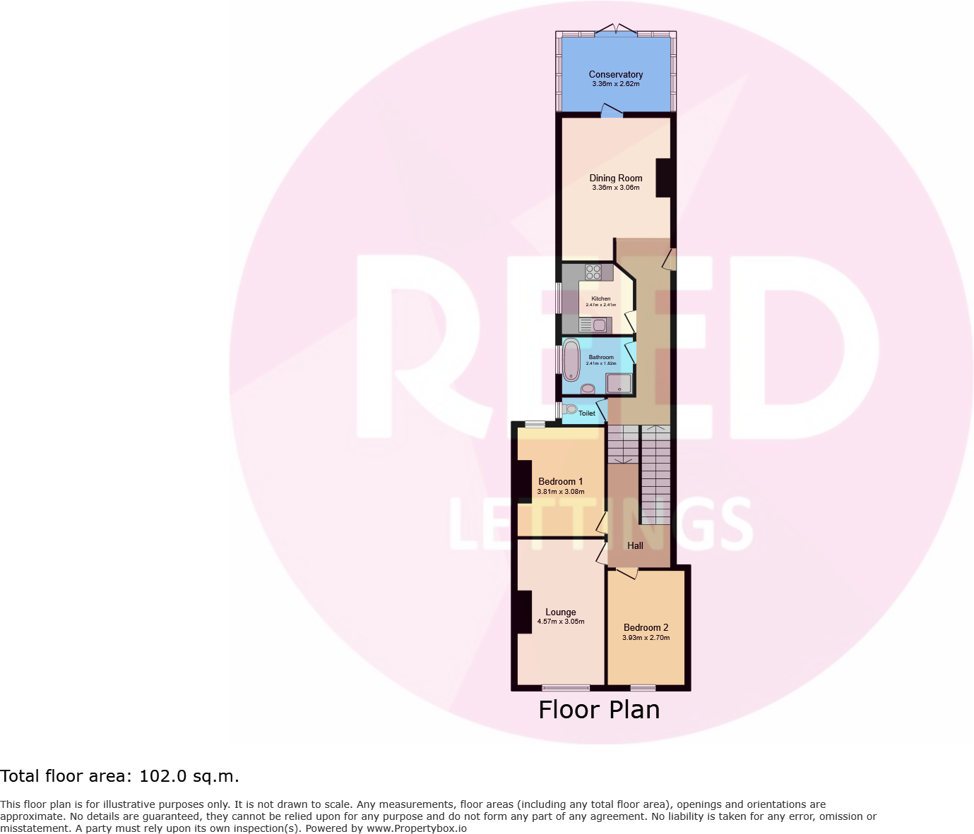 Argyl Road, Westcliff On Sea floorplan