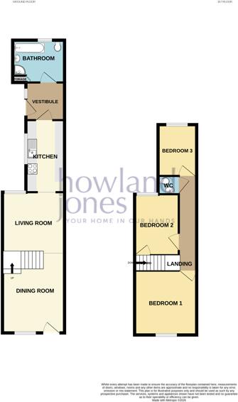 Victoria Road, Coalville floorplan