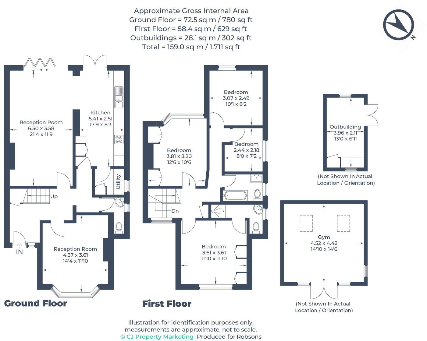 Oxhey Hall, Watford floorplan