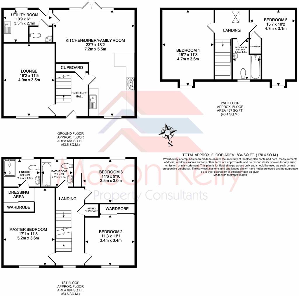 BROUGHTON, Milton Keynes, Buckinghamshire, MK10 floorplan
