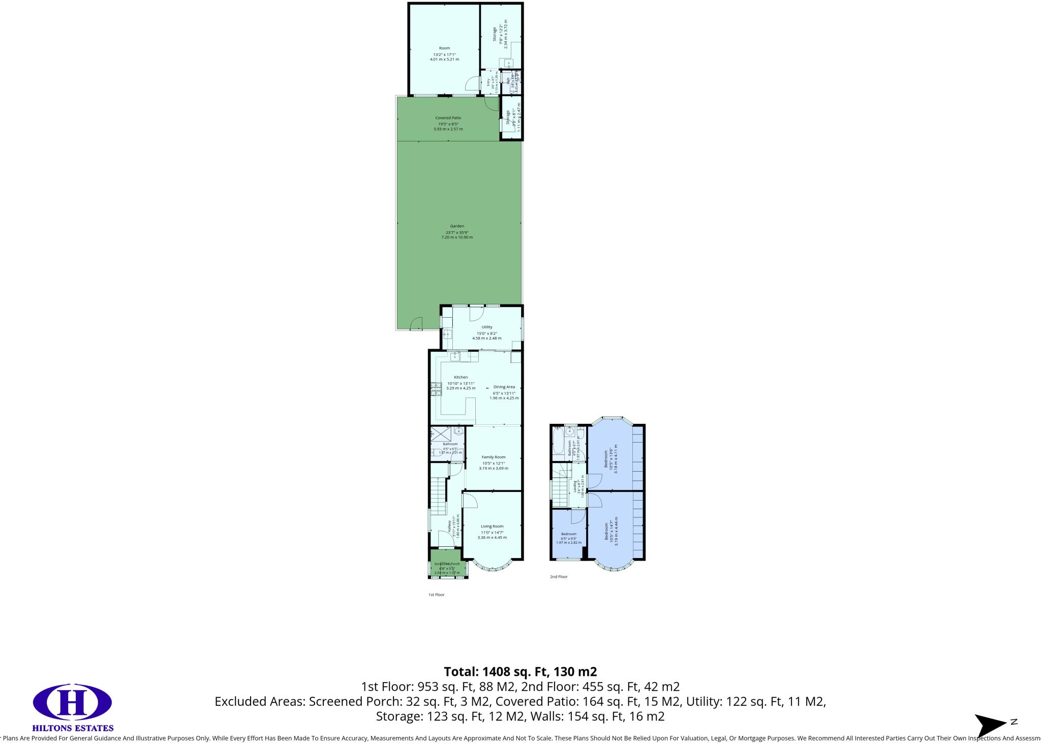 Palgrave Avenue, Southall floorplan