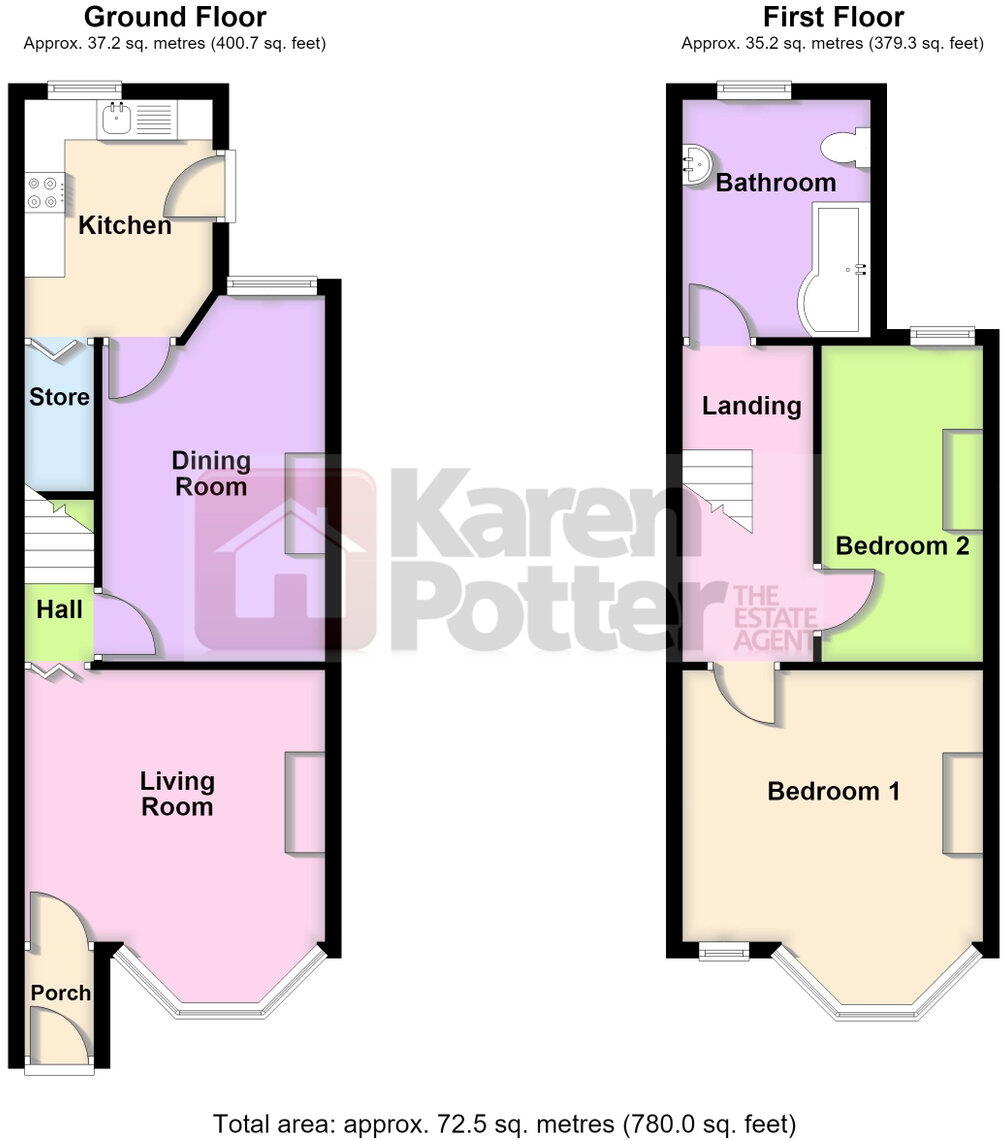 Mount Terrace, (Mount Street), Southport floorplan