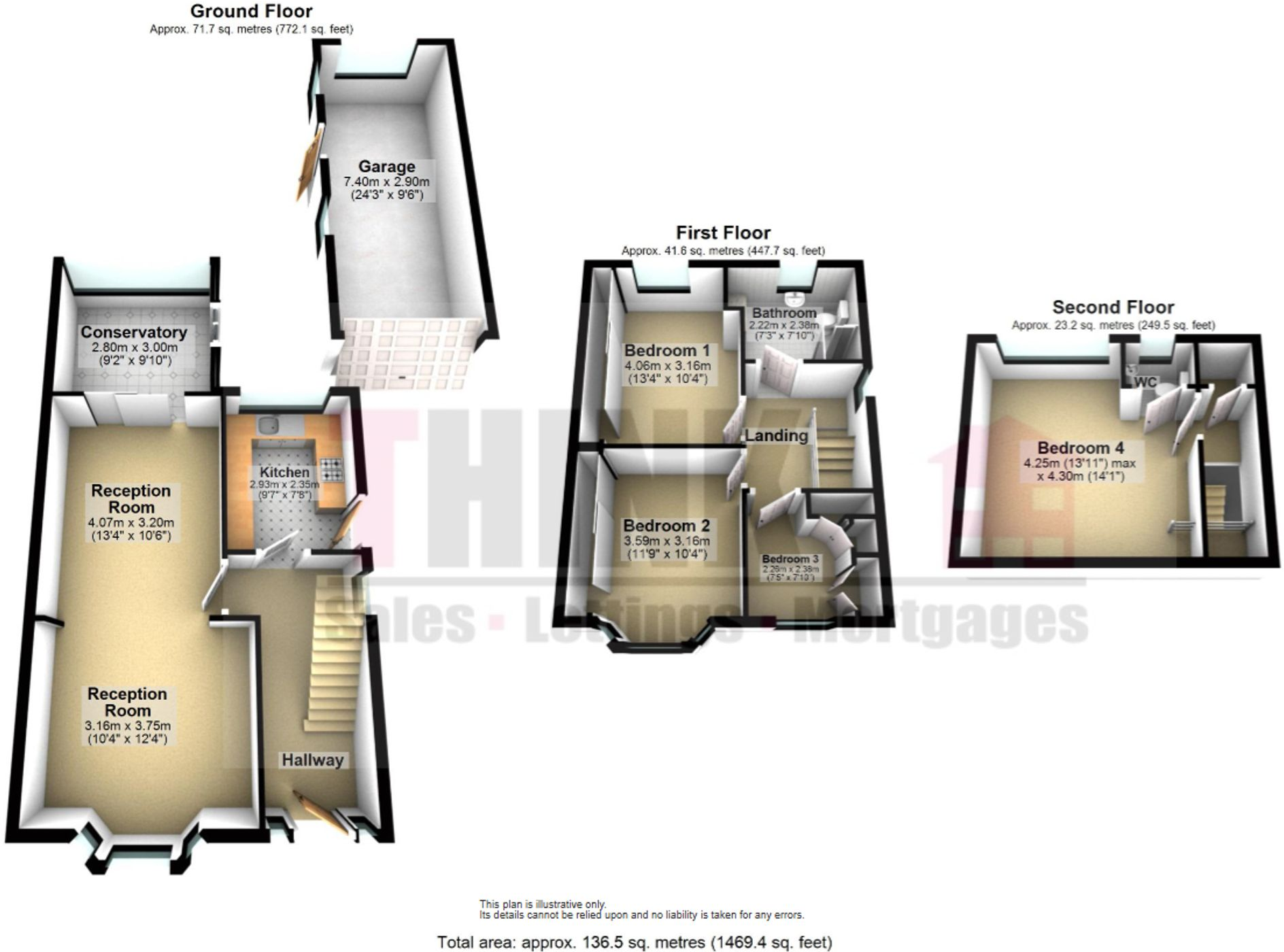 Liverpool Road, Haydock, WA11 floorplan