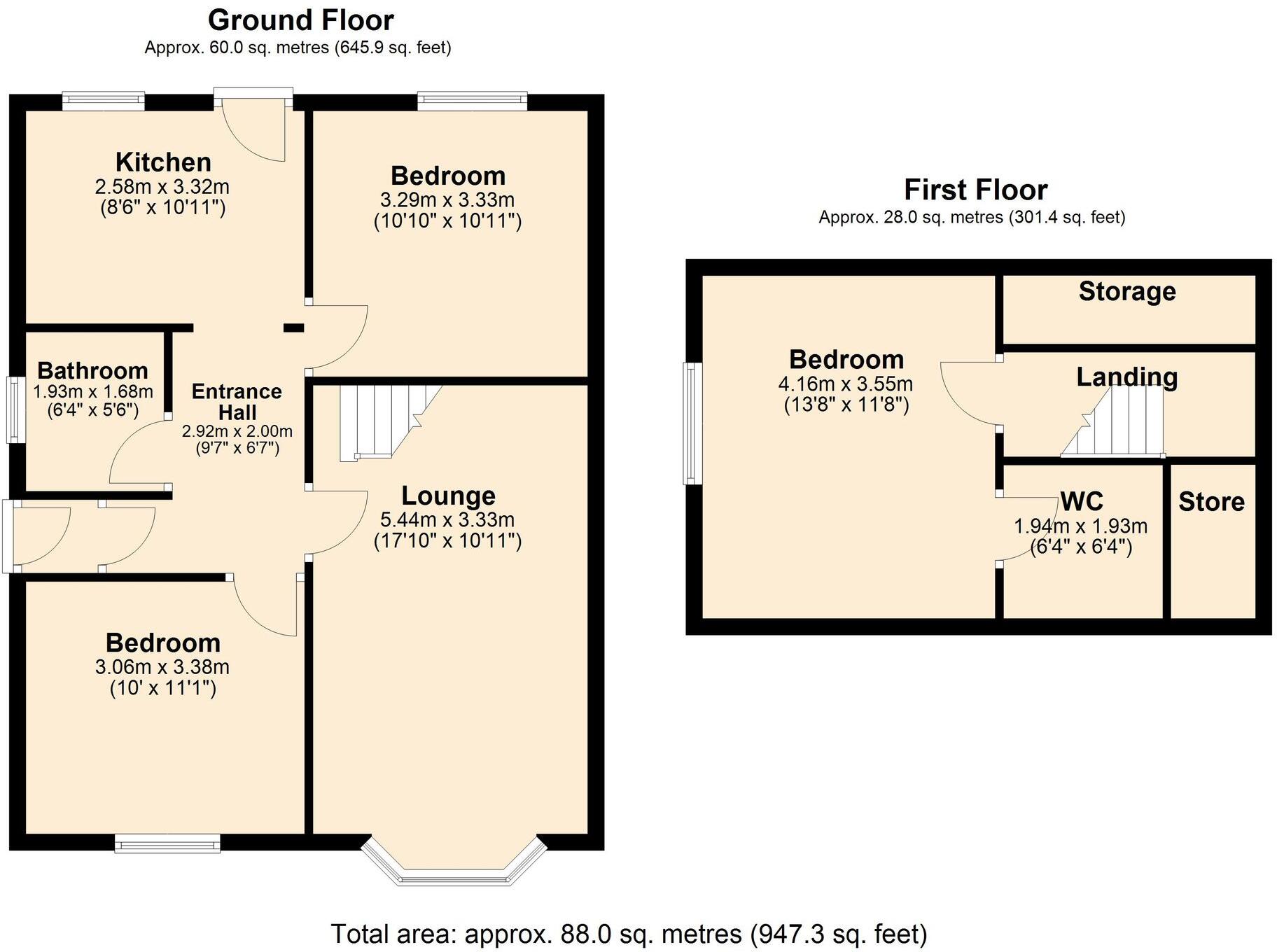 Otterburn Road, Blackburn, BB2 floorplan