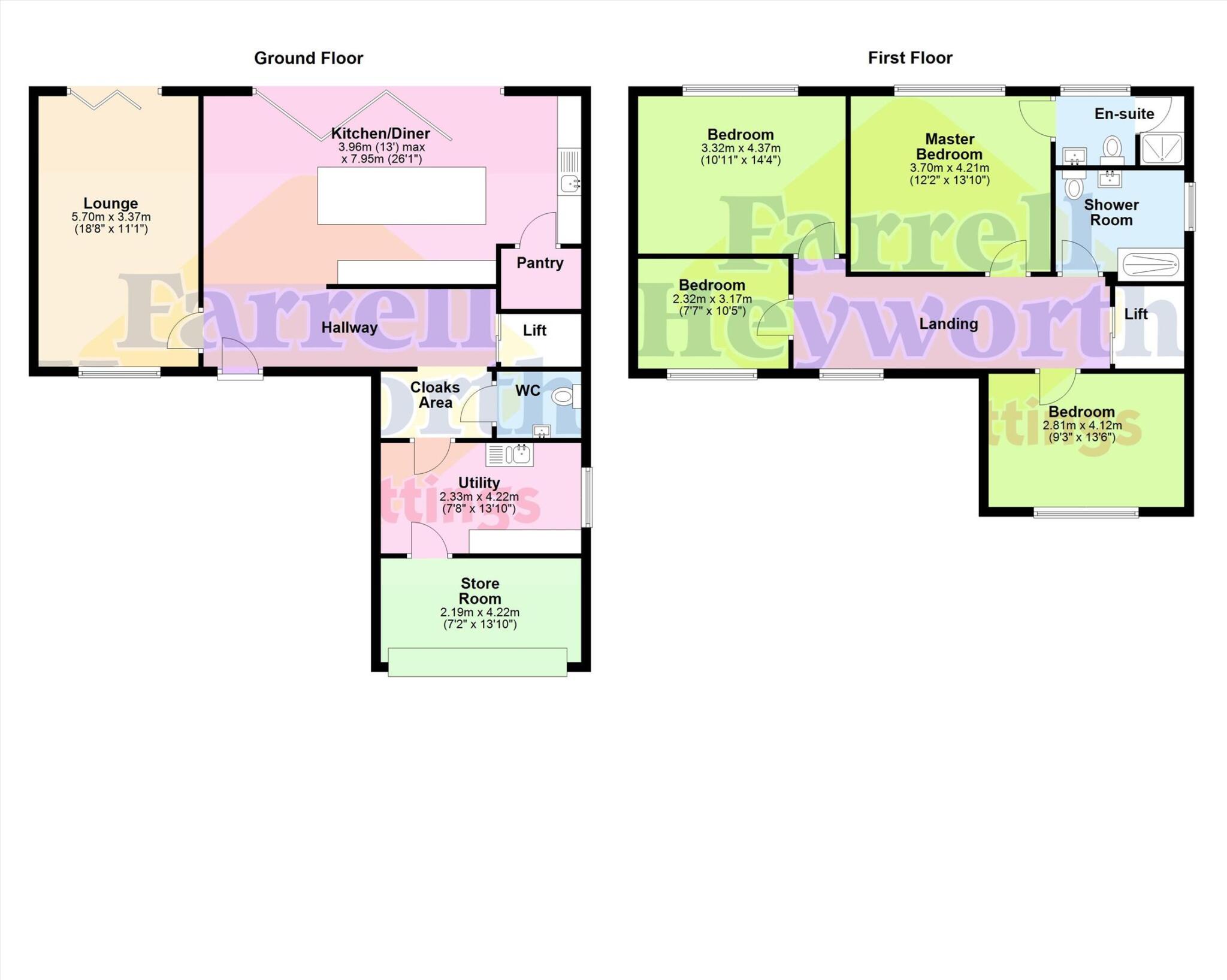 Fairways, Fulwood, Preston floorplan