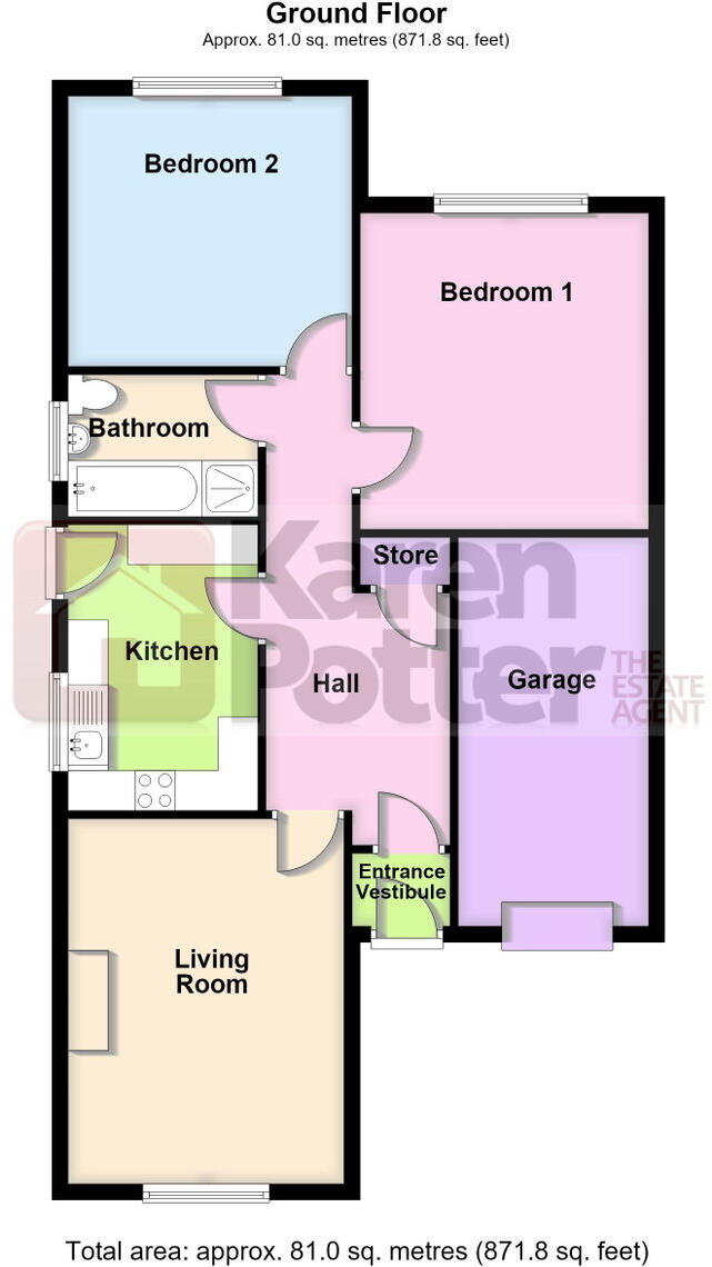 Preston New Road, Southport floorplan