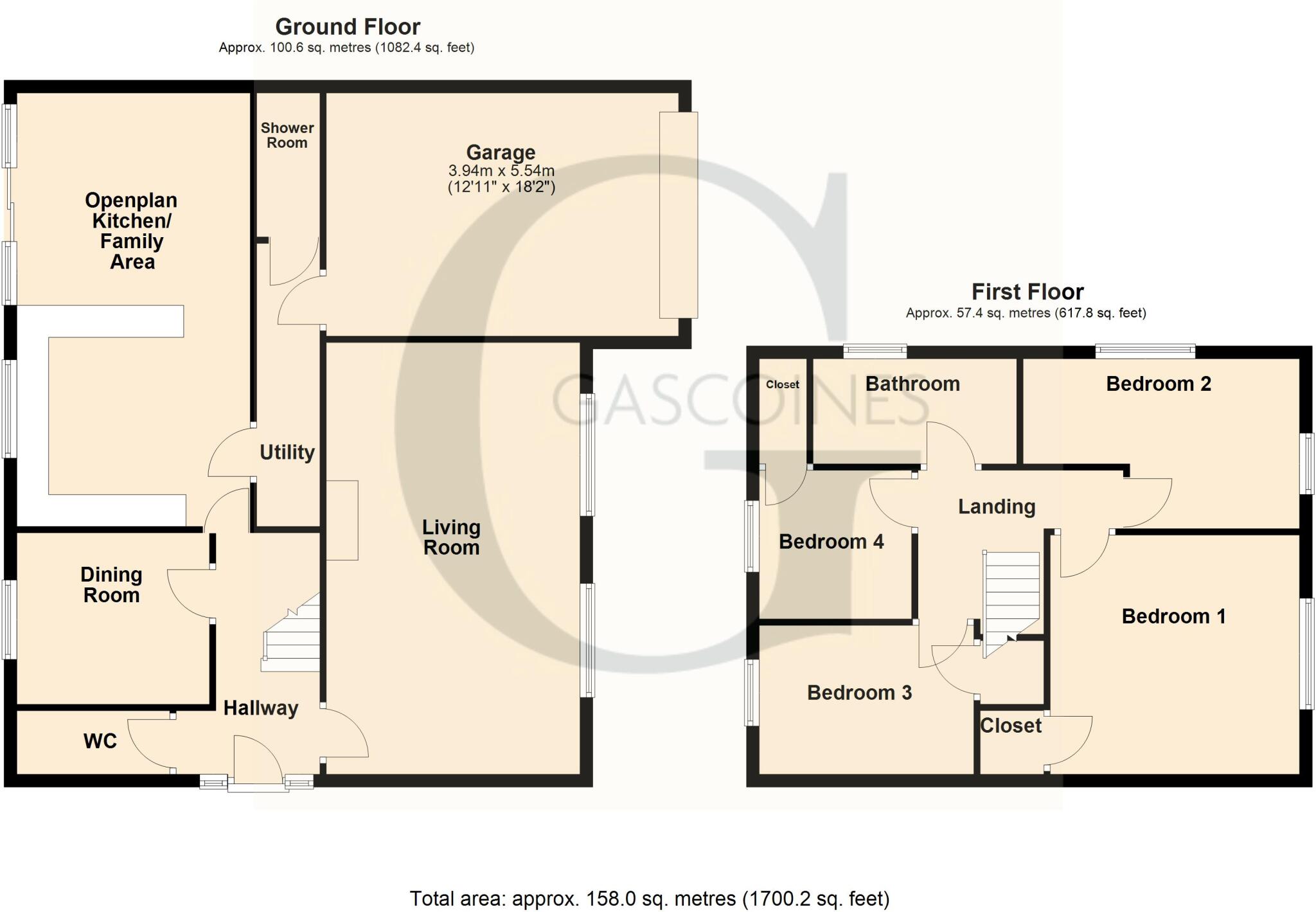 Hopkiln Lane, Southwell, Nottinghamshire, NG25 floorplan