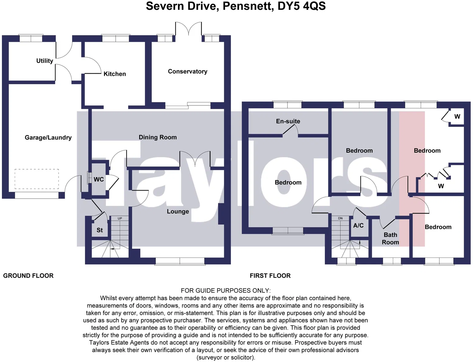 Severn Drive, Pensnett, Brierley Hill, DY5 4QS floorplan