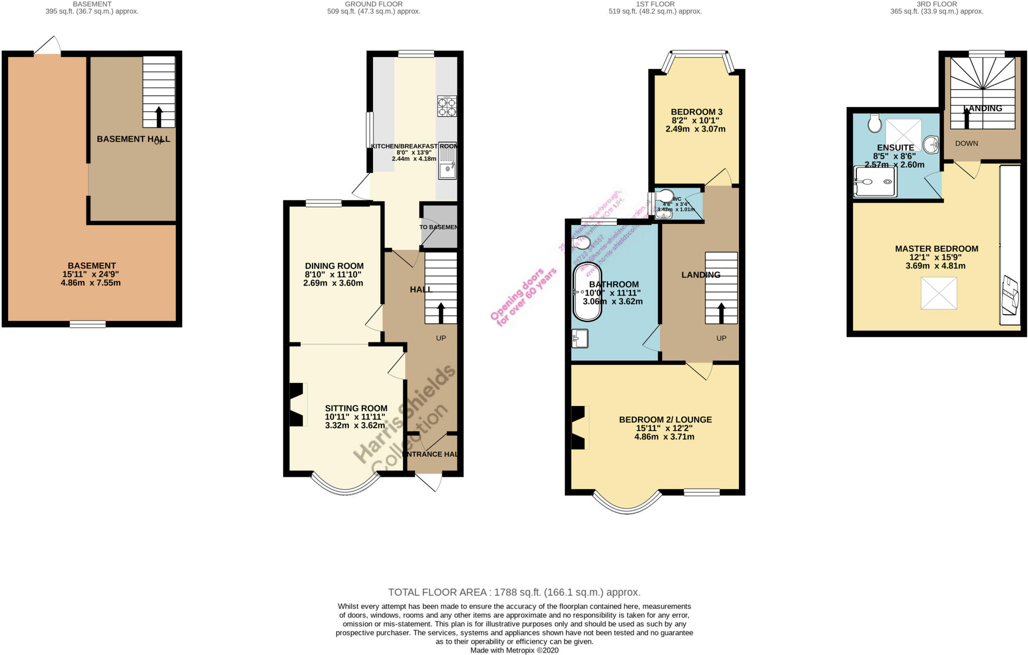 Falsgrave Road, Scarborough, North Yorkshire, YO12 floorplan