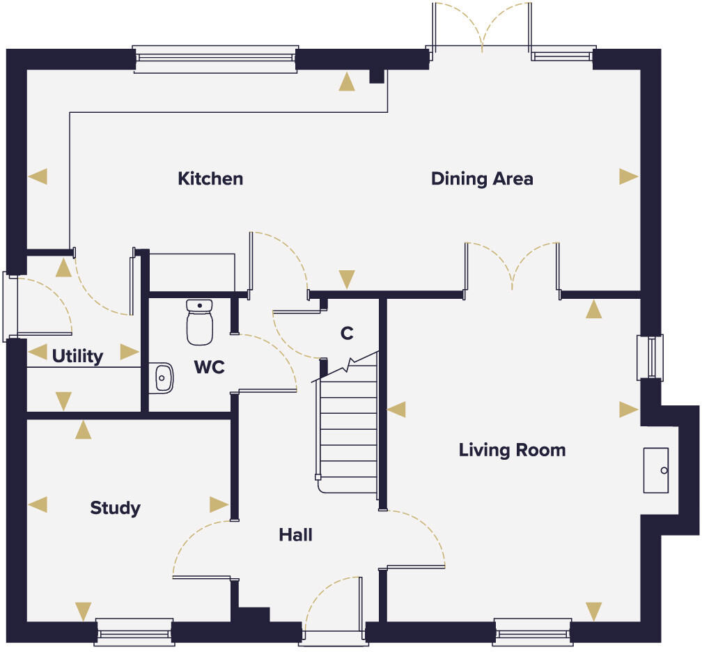 London Road, Beccles, Suffolk floorplan
