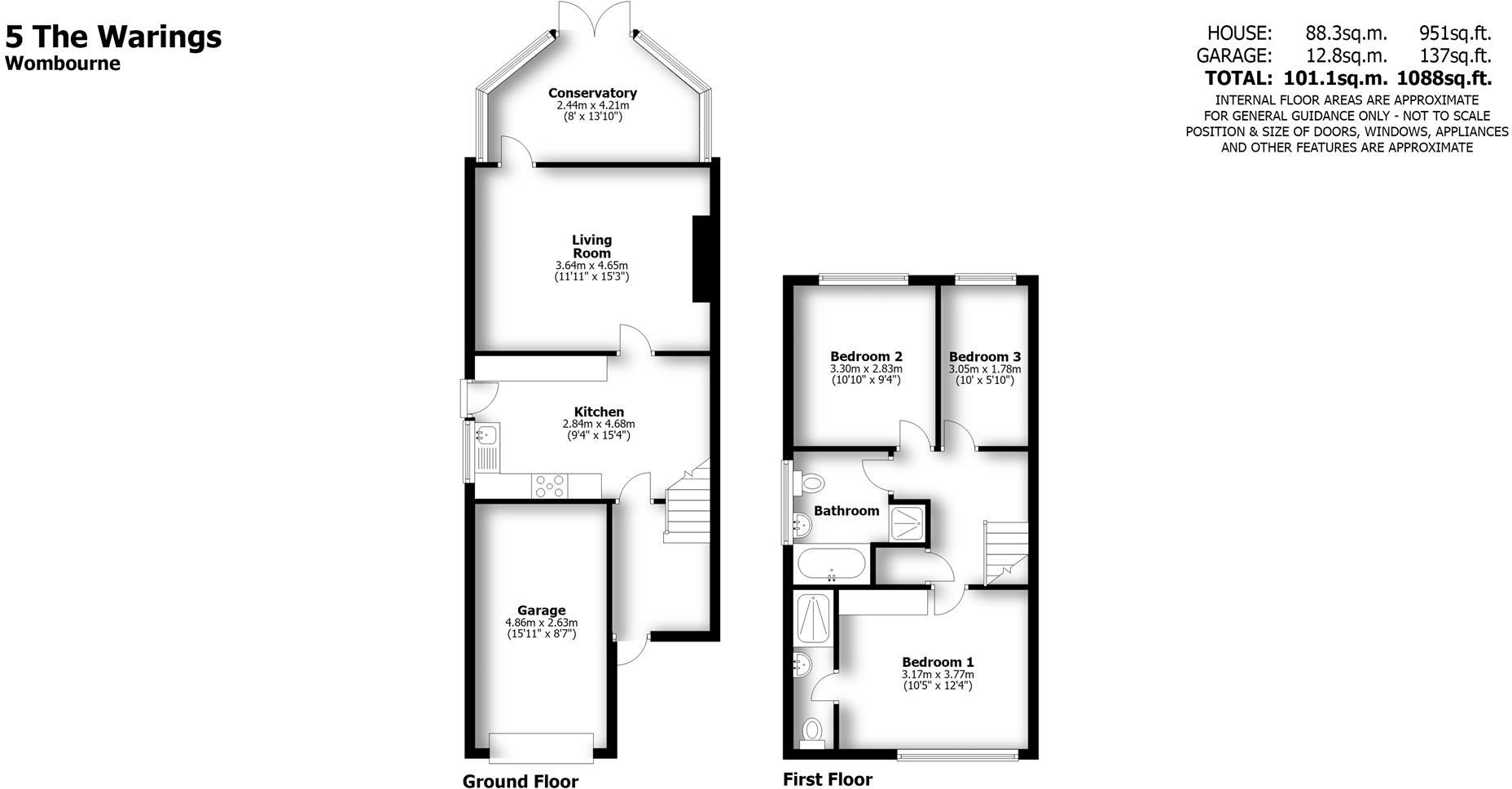 The Warings, Wombourne, Wolverhampton floorplan