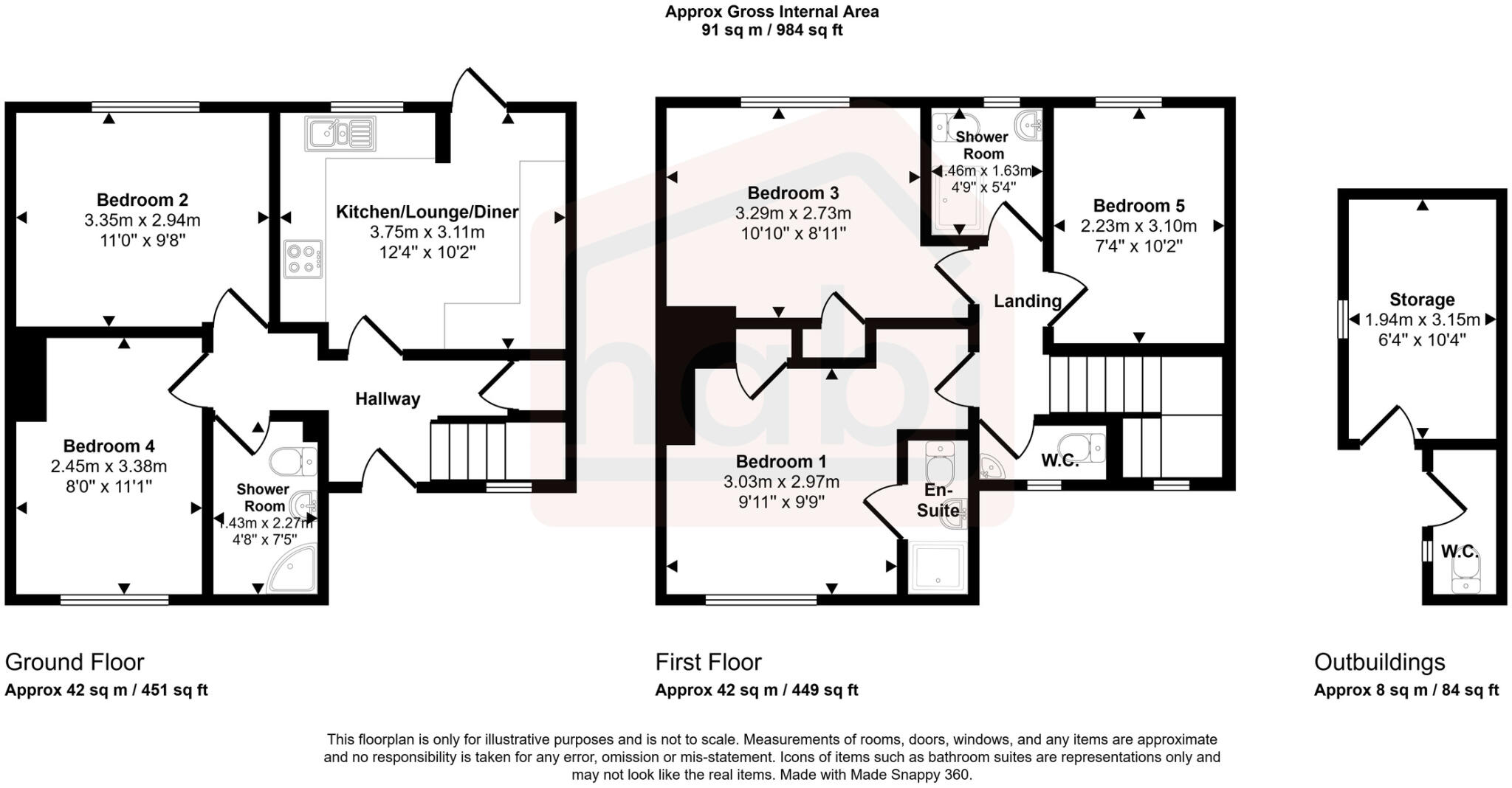 Edgeworth Road, Norwich, NR5 floorplan