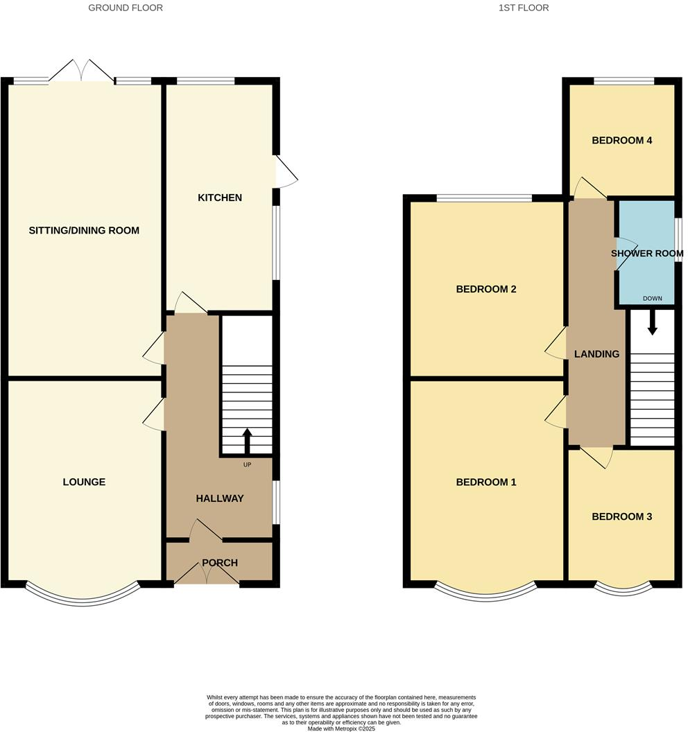 Elm Grove, Rhyl floorplan