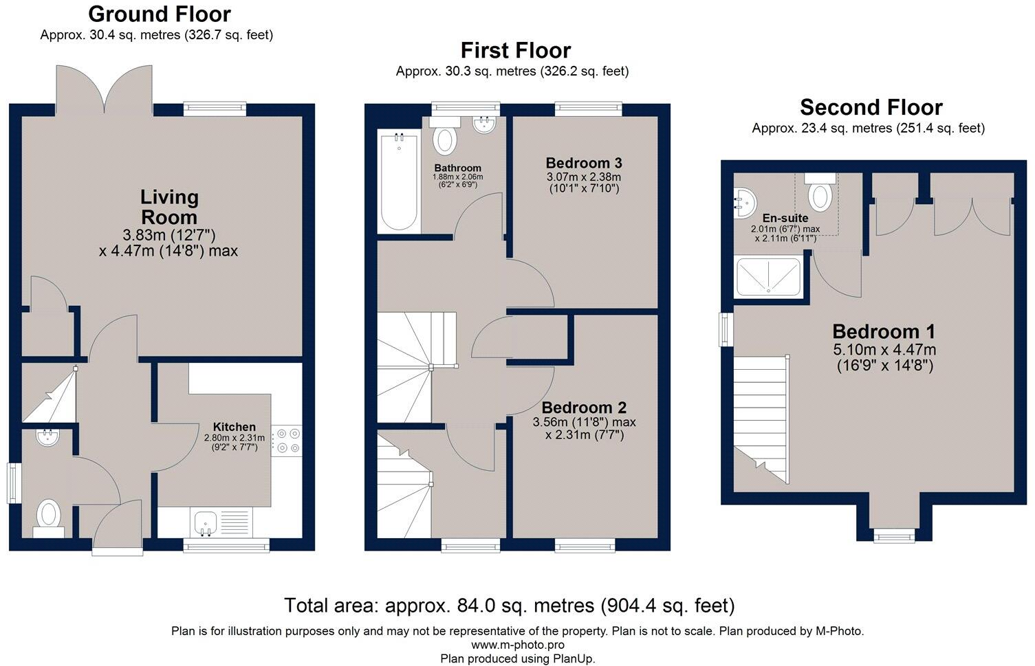 Bridge View, Oundle, Northamptonshire, PE8 floorplan