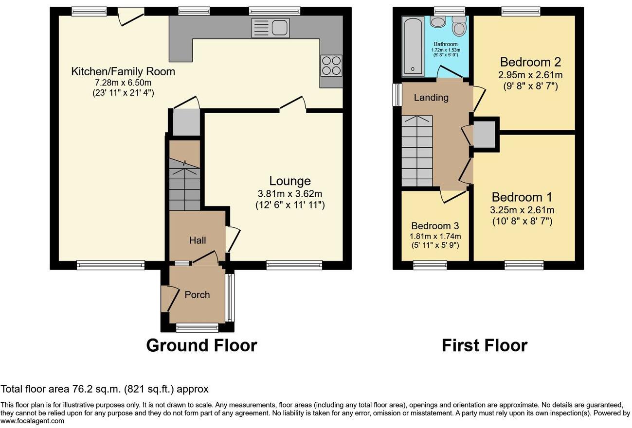 Castlefields, Leominster, HR6 floorplan