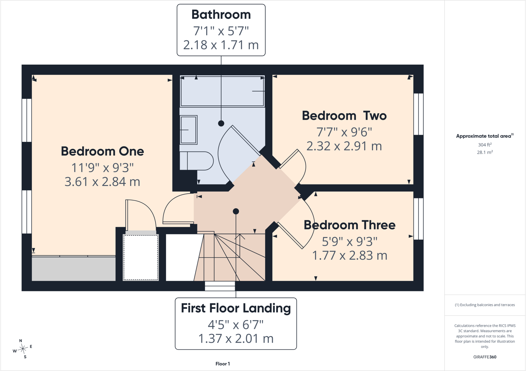Earls Drive, Stenson Fields floorplan