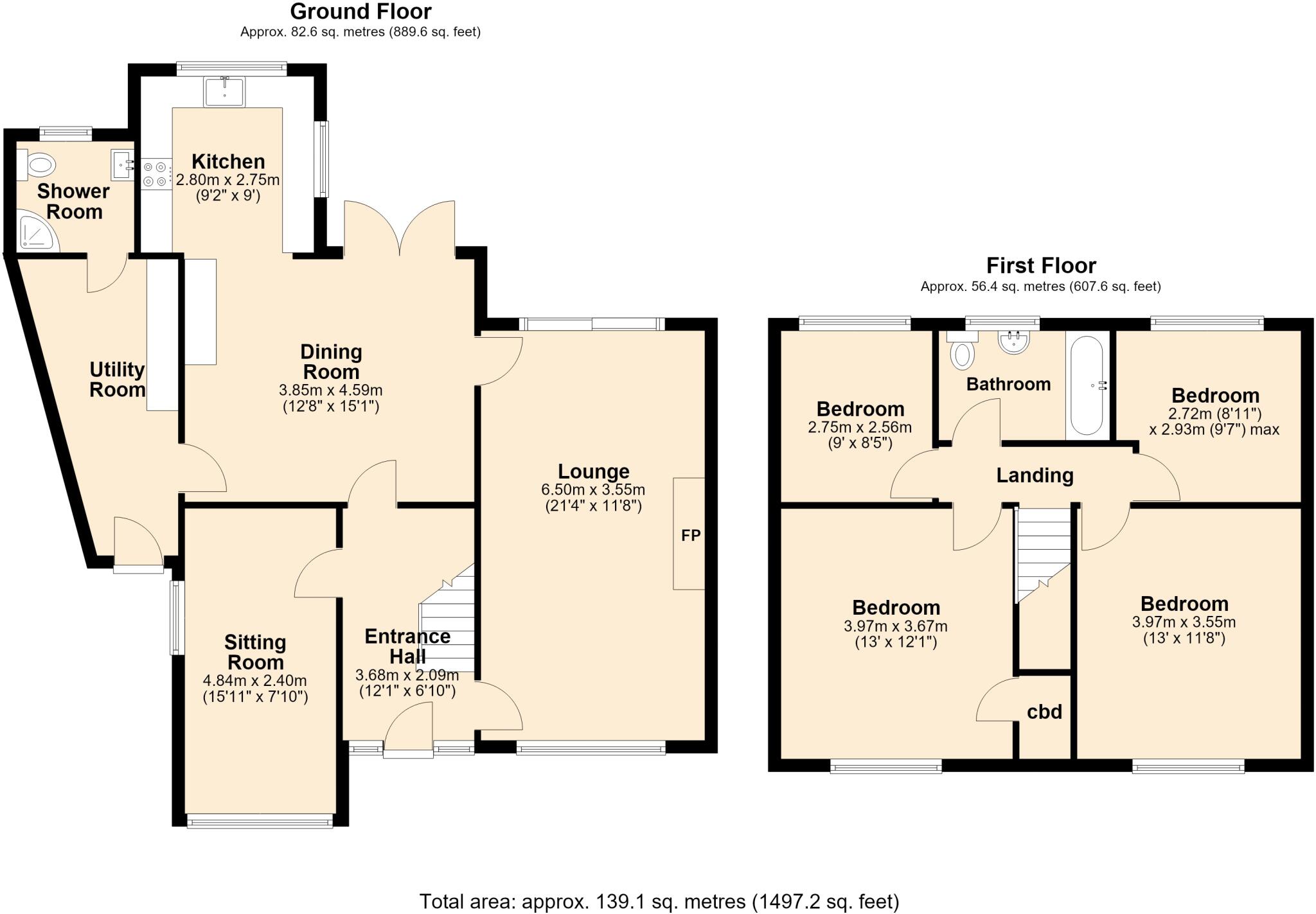  Benllech,  Isle Of Anglesey floorplan
