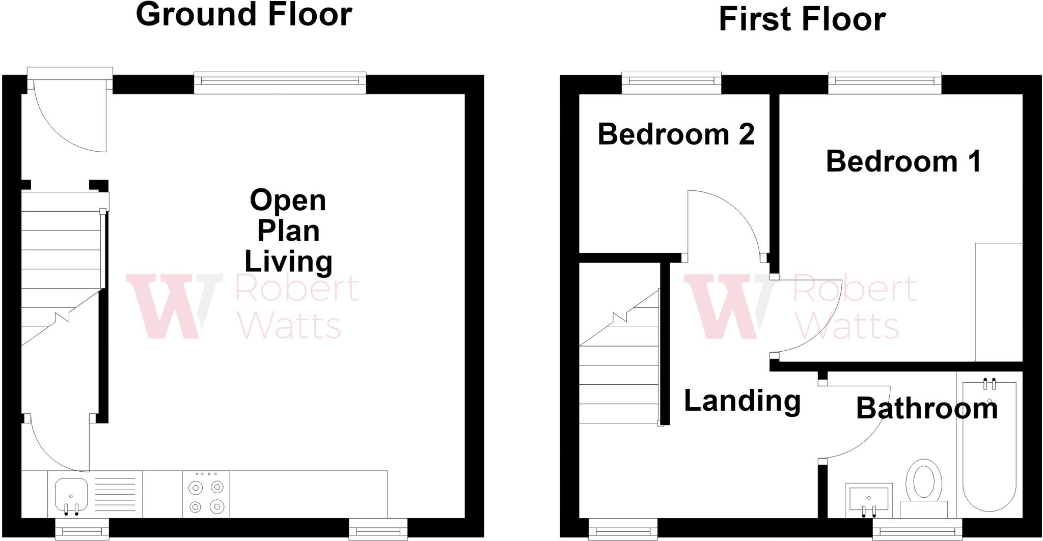 Oddfellows Street, Scholes, Cleckheaton, West Yorkshire, BD19 floorplan