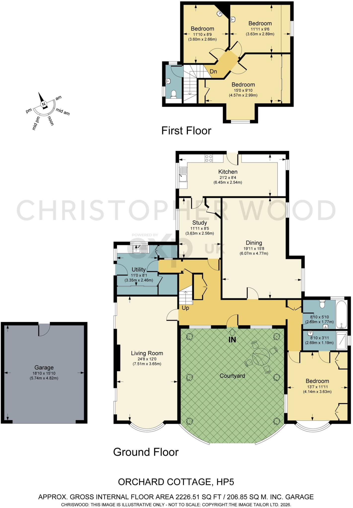 Grange Drive, Chartridge, Chesham, Buckinghamshire, HP5 floorplan