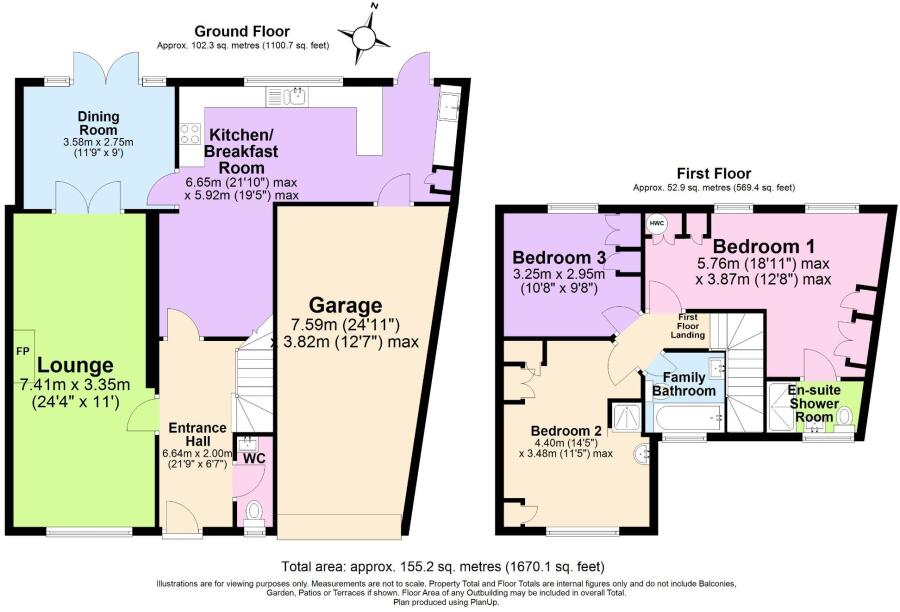 The Chase, Chigwell, Essex, IG7 floorplan