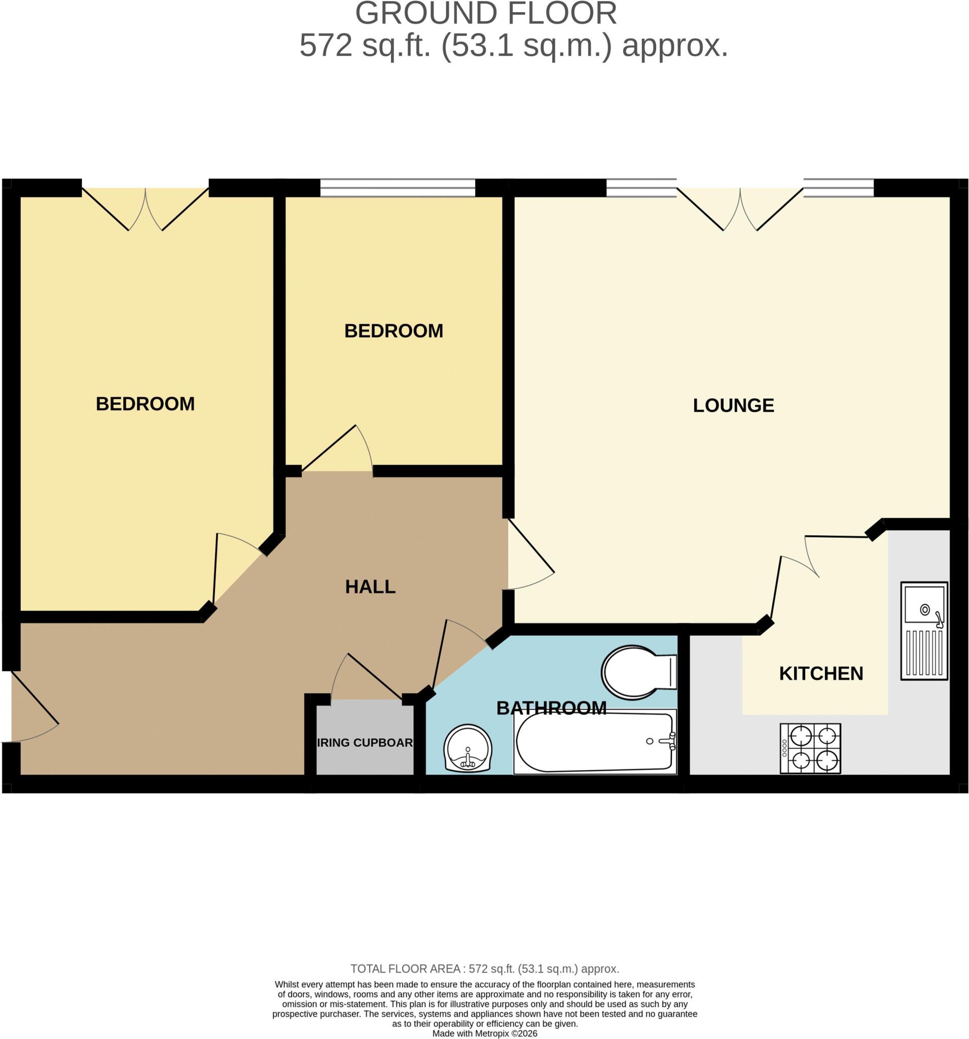 Actonville Avenue, Manchester floorplan
