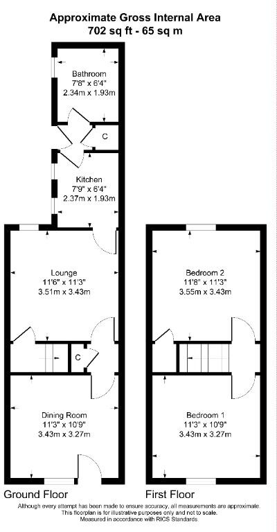 Queen Street, Newcastle-Under-Lyme, ST5 floorplan