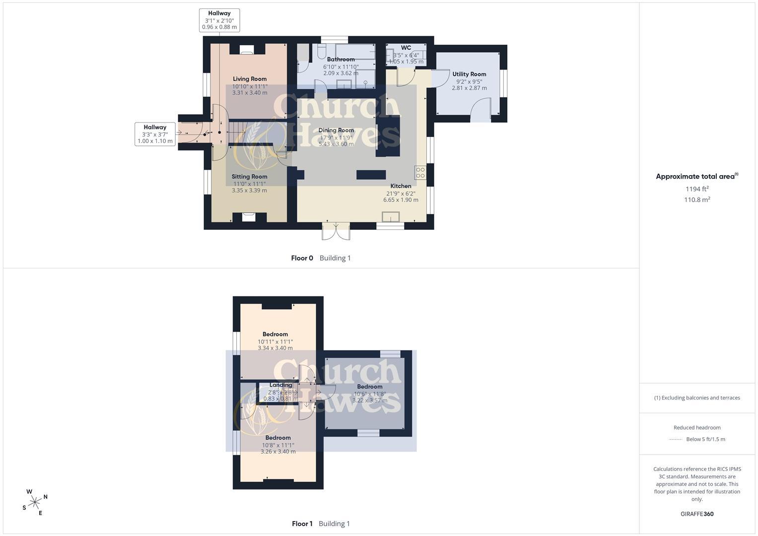 Plains Road, Little Totham floorplan